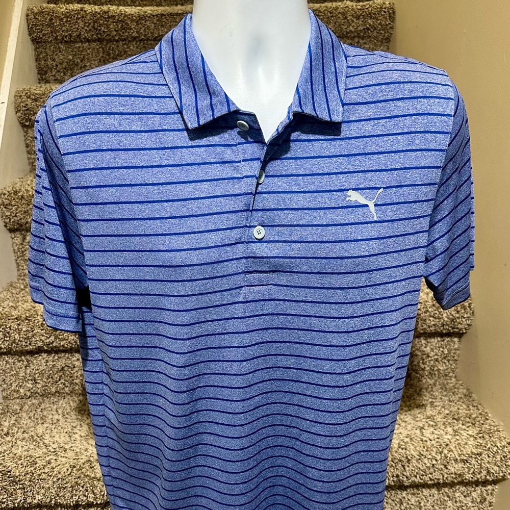 NWT new *PUMA Golf DryCell* wicking men’s casual golf ⛳️ polo shirt - S - nice!